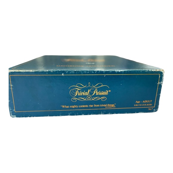 Trivial Pursuit Master Board Game Genus Edition 1981 - Picture 7 of 10